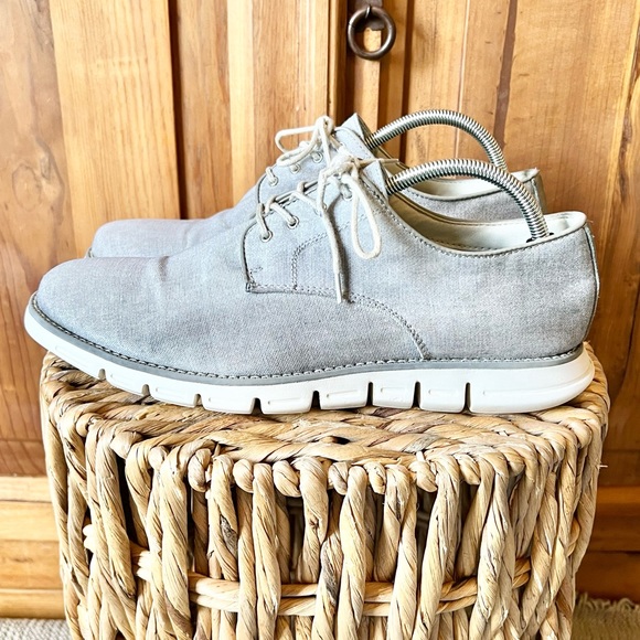 GBX Haste Men’s Oxford Gray Causal Dress Lace Up Shoes Size 10.5 - Picture 1 of 12